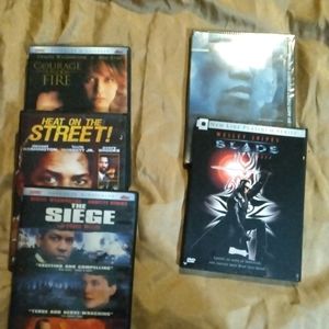 5 DVD movies with Wesley Snipes and Denzel Washington
